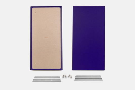 ProSoCoustic WAVERoom Pro Big Panel Pair Includes 2 WAVEPro Big Panels 24x48" 2 Sets of 18" Z-Clips Scuba Purple