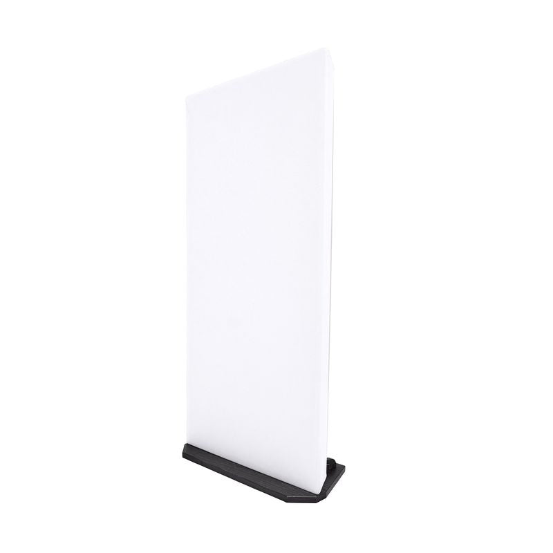 ProSoCoustic WAVERoom Pro 2x4 Gobo Kit - Single 2x4 Panel 24x48” Includes 1 Short Gobo Foot Set Scuba White