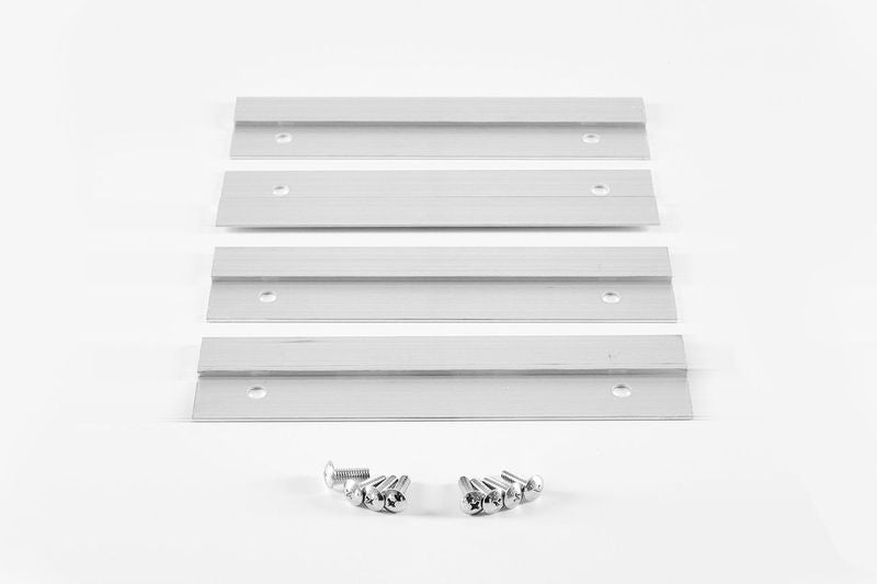 ProSoCoustic WAVERoom Pro Mini 4 Kit Includes 4 WAVEPro Mini Panels 12x12" 4 Sets of 8" Z-Clips Diamond Knit Orange