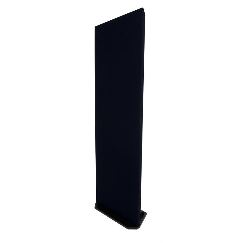 ProSoCoustic WAVERoom Pro 2x6 Gobo Kit - Single 2x6 Panel 24x72” Includes 1 Tall Gobo Foot Set Diamond Knit Dark Navy